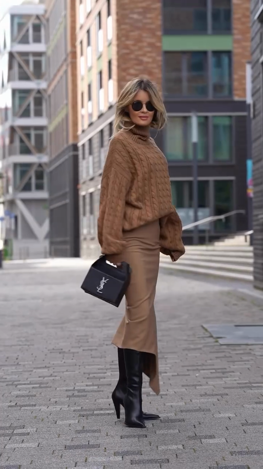 camel suit