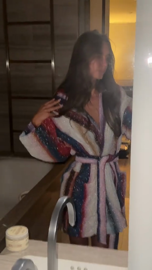 Striped Robe