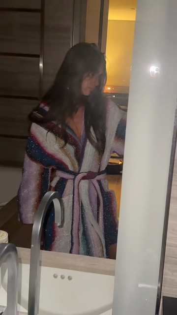 Striped Robe