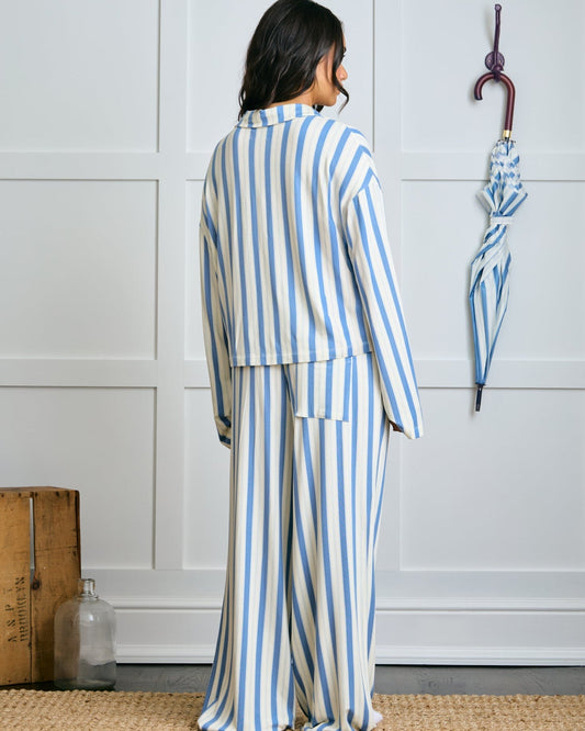 Striped Pajama Set