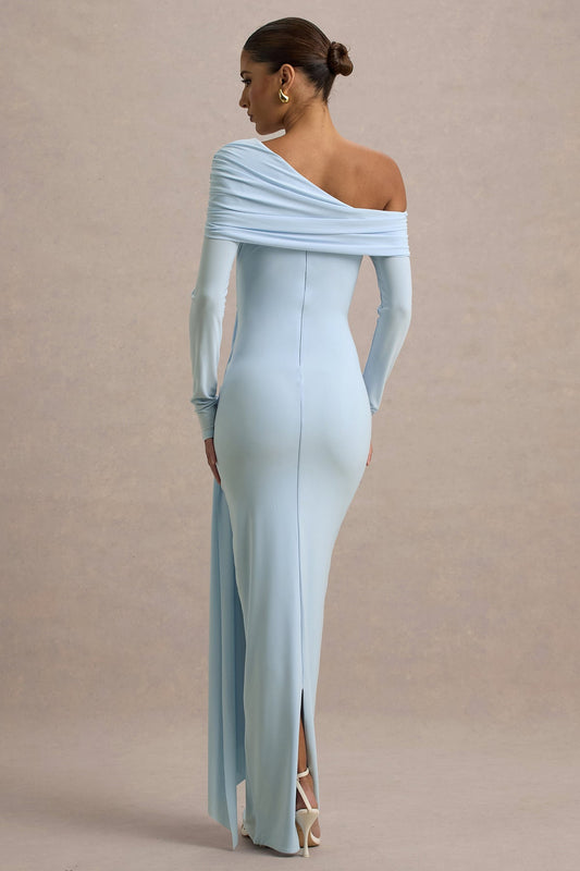 Elegant One Shoulder Maxi Dress
