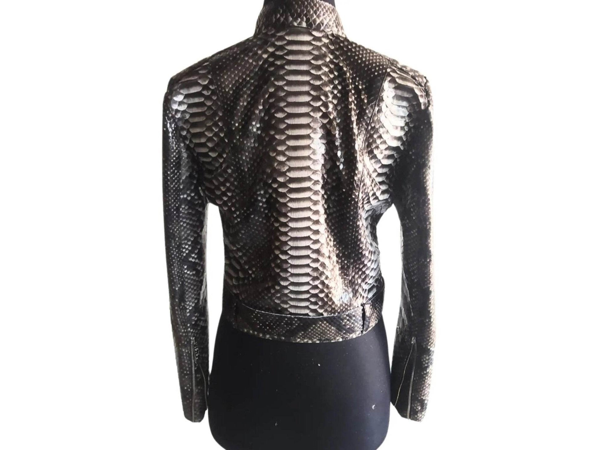 Slim fit Motorcycle Leather Jacket for Women - LFM Fashion