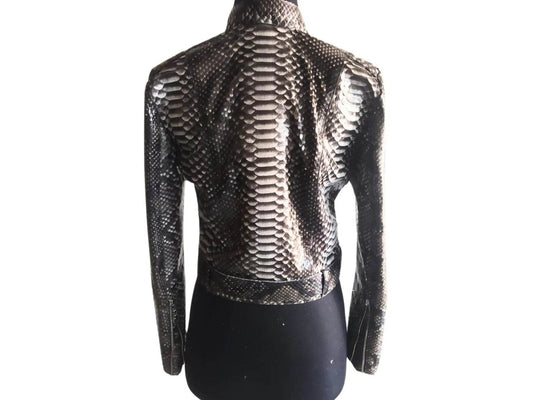 Slim fit Motorcycle Leather Jacket for Women - LFM Fashion