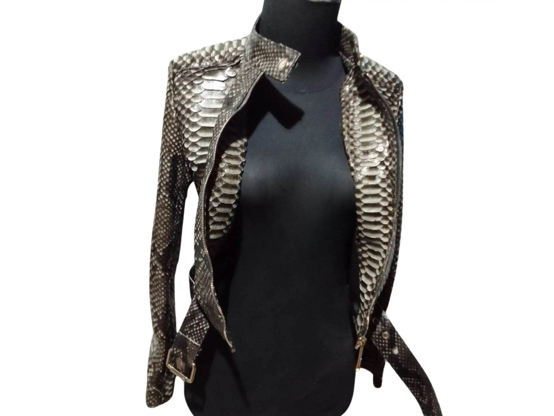 Slim fit Motorcycle Leather Jacket for Women - LFM Fashion